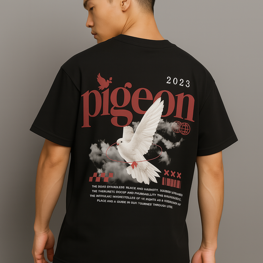 Wings of Peace Oversized Tee