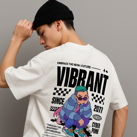 Cyber Vibes 2077 Oversized Tee